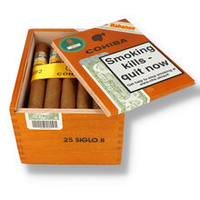 Cohiba Siglo II (Full Box of 25 Cigars)