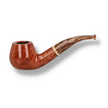 Savinelli Dolomiti Smooth Light Brown 9mm Briar Pipe 645