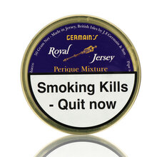 JF Germain's Royal Jersey Perique Ready Rubbed Pipe Tobacco (50g TINS)