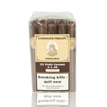 Conquistador Maduro Petit Corona Nicaraguan Hand Rolled Cigars (Bundle of 25 Cigars)