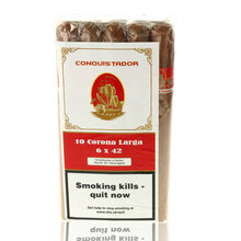 Conquistador Natural Corona Larga Nicaraguan Hand Rolled Cigars (Bundle of 10 Cigars)