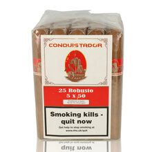 Conquistador Natural Robusto Nicaraguan Hand Rolled Cigars (Bundle of 25 Cigars)