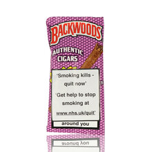 Backwoods Honey Berry All Natural Tobacco (Pack of 5 Cigars)