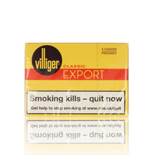 Villiger Export Pressed Cigars (5 Square pressed Cigars)