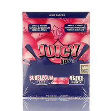 Juicy Jays Bubblegum Flavoured Cigarette Papers on the Roll (24 Rolls)