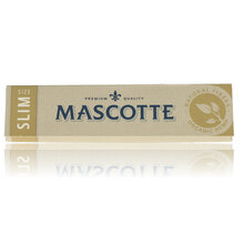 Mascotte 100% Natural Organic Hemp Brown Cigarette Papers (Slim King size)
