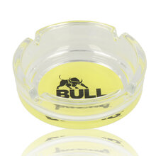 Bull Brand Glass Ashtray