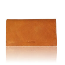 Artamis PO27BR Large Roll Up Tan Hand Rolling Tobacco Pouch