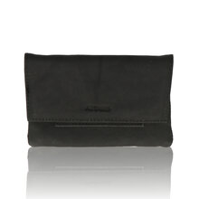 Artamis PO21BK Black Leather Tobacco Pouch