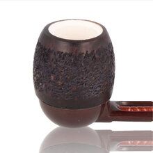 Falcon Standard Meerschaum Lined Rustic Billiard Bowl