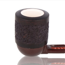 Falcon Standard Meerschaum Lined Rustic Dublin Bowl