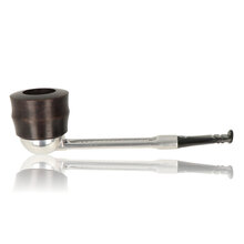 Falcon Standard Straight Aluminium and Briar Pipe (Dental)
