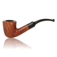 Falcon Coolway 23 6mm Filtered Bent Dublin Saddle Stem Smoking Pipe