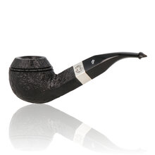 Peterson Sherlock Holmes Black Sandblast Squire (Unfiltered)