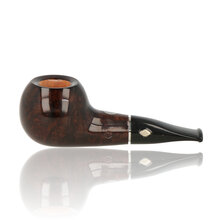 Brebbia Pipa 70th Anniversary Noce Smooth Briar Pipe (70N)