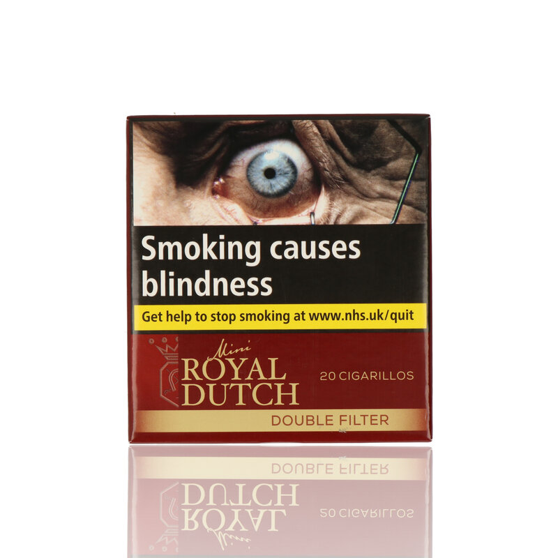dutch cigarettes brands Royal Dutch Double Filter Fine Aromatic Dutch Cigars (20's)