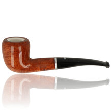 Dr Plumbs Meerschaum Lined Polished Curved Dublin 9mm Filter 150