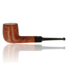  ***DISCONTINUED*** Dr Plumbs Meerschaum Lined Polished Straight Billiard Unfiltered 207
