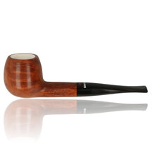 Dr Plumbs Meerschaum Lined Polished Straight Apple Unfiltered 203
