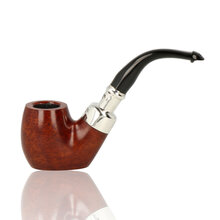 Peterson Smooth System Spigot 9mm Filter Briar Pipe 304
