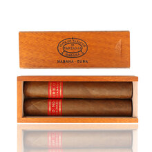 Partagas Serie D No.4 Wooden Twin Gift Box (2x Loose Havana Cigars)