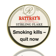 **DISCONTINUED** Charles Rattray's Stirling Flake Pipe Tobacco (50g Tin)