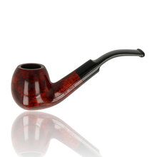 Adsorba Brown Saddle Bent Apple 9mm Briar Pipe 101