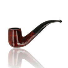 Adsorba Brown Tapered Bent Billiard 9mm Briar Pipe 103