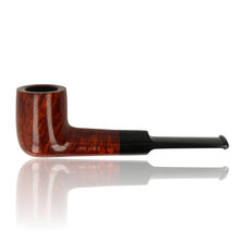 Adsorba Orange Saddle Straight Billiard 9mm Briar Pipe 211