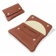 Spanish High Grade Leather Hand Rolling Tobacco Pouch 50160 Tan