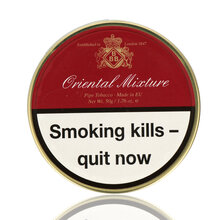 BBB Oriental Mixture British Pipe Tobacco (50g Tin)