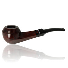 Dr Plumbs Twinbore Curved Bulldog Briar Pipe 4406-58410