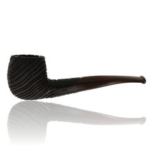 Talamona di Paolo Croci Fossil Rock Bog Oak Pipe 1234 (TAL-64)