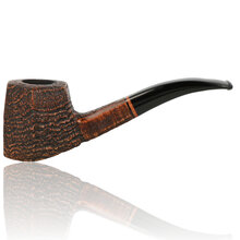 Talamona di Paolo Croci Sabbiato 1113 Sandblasted 9mm Briar Pipe (TAL-47)