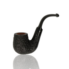 Comoys of London Black Bark Briar Pipe 4082 / 215