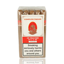Conquistador Natural Churchill Nicaraguan Hand Rolled Cigars (Bundle of 20 Cigars)