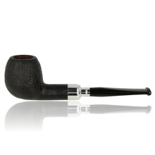Chacom Spigot Sablee Black Sandblast Briar Pipe 168
