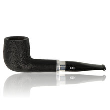 Chacom Skipper Black Sandblast 9mm Briar Pipe 703