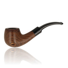 Sarome Budget Wenge Wood Dark Brown Bent Billiard SCP24031