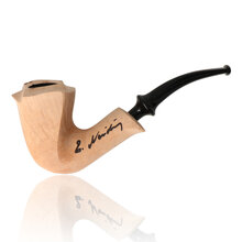 Erik Nording Signature Smooth Natural Freehand Briar Pipe 126