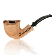 Erik Nording Signature Smooth Natural Freehand Briar Pipe 128