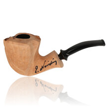 Erik Nording Signature Smooth Natural Freehand Briar Pipe 129