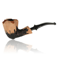 Erik Nording Signature Rustic Freehand Briar Pipe 156