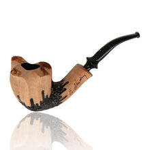 Erik Nording Signature Rustic Freehand Briar Pipe 158