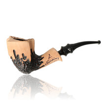 **DISCONTINUED** Erik Nording Signature Rustic Freehand Briar Pipe 161