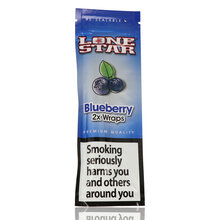 Lone Star (Blueberry) Cigar Wraps - Pack of 2