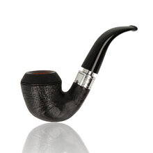 Charles Rattrays Monarch Sandblast 15 Black Briar Pipe