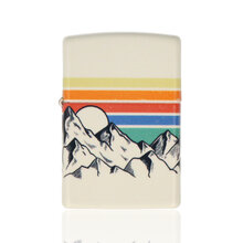 48573 Mountain Design Regular Zippo Lighter