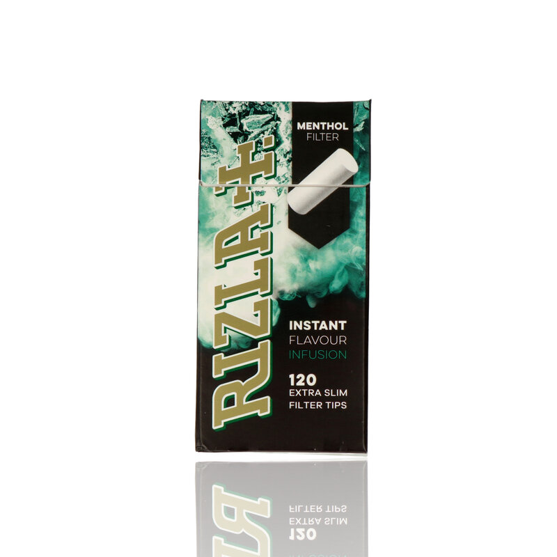 Rizla Menthol Extra Slim Tips - Full Box Of 2400 Filter Tips - View #10