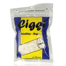 Ciggi Regular Cigarette Filters (8mm)